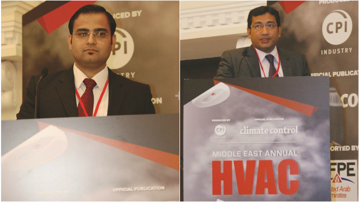 L-R: Rahul Zutshi, Betec Cad and Monazir Ansari, Ruskin Titus Gulf 