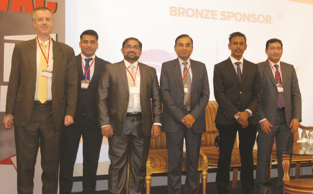 L-R: Frédéric Paillé, CPI Industry; Gaurav Bhatnagar, Armacell; Quresh Motiwala, Leminar; Dipak Bhadra; Sriram CMP, Betec Cad; Monazir Ansari