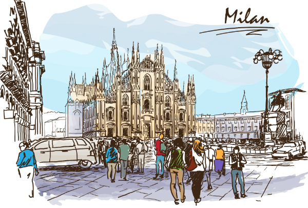 Milan illustration_shutterstock