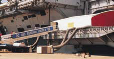 USS Abraham Lincoln, Jebel Ali Port, Dubai