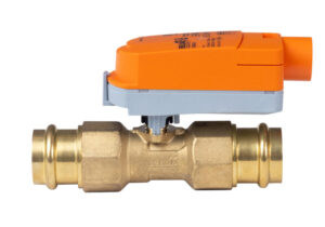 Figure 1: Quick Connect Valve (QCV) two-way assembly