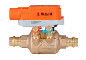 Figure 2: Pressure Independent Valve Quick Connect (PIQCV) two-way valve assembly